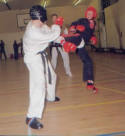 sparring